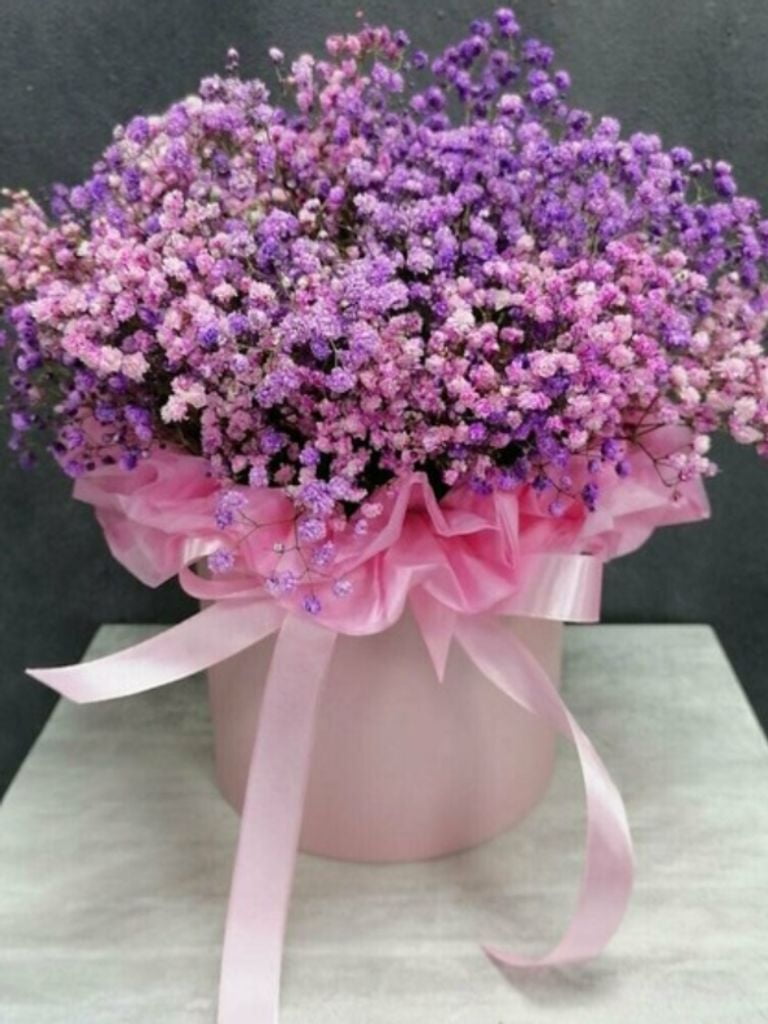 Композиция «Радуга в коробке»