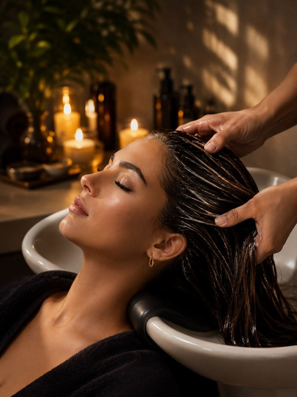 Spa-уход для волос