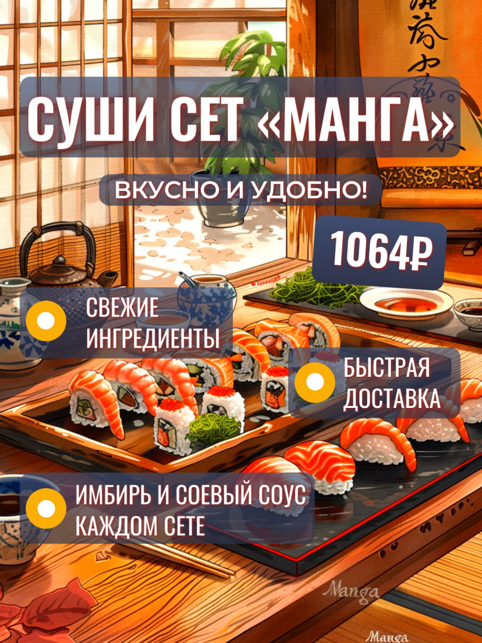 Сет «Манга»