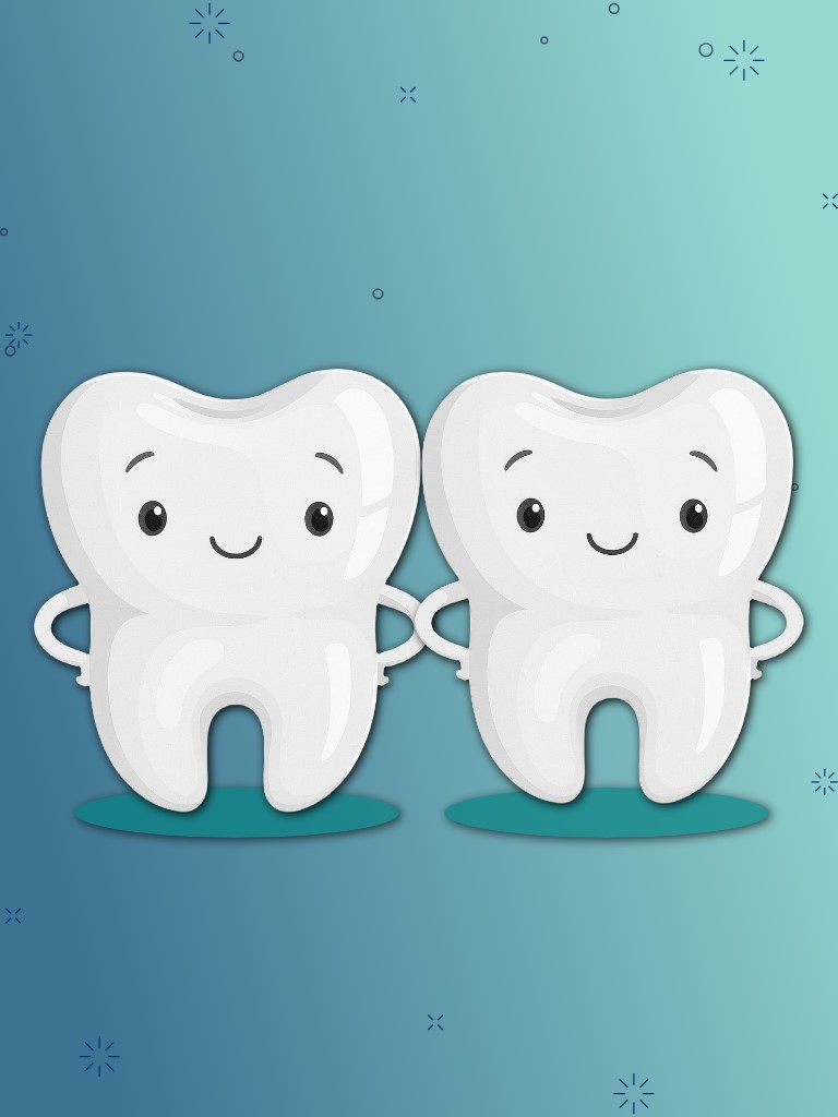 Реставрация двух зубов