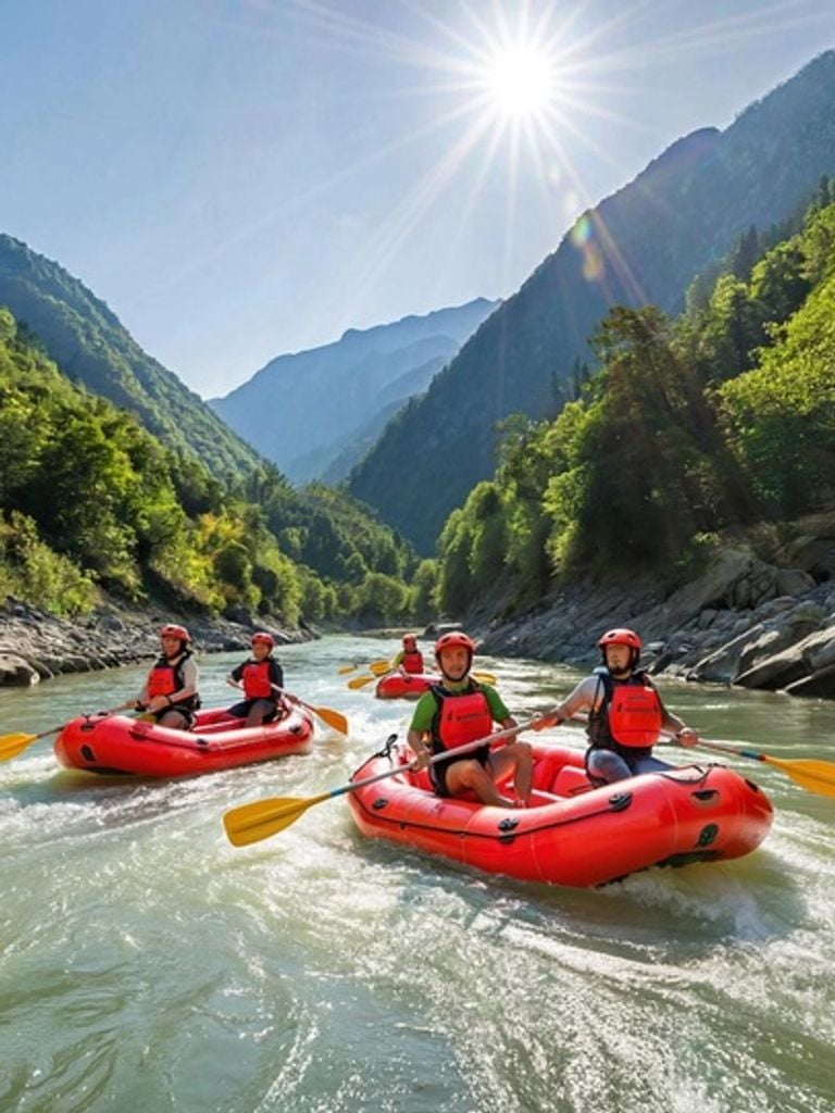 Двухдневный сплав на рафтах по реке Ай