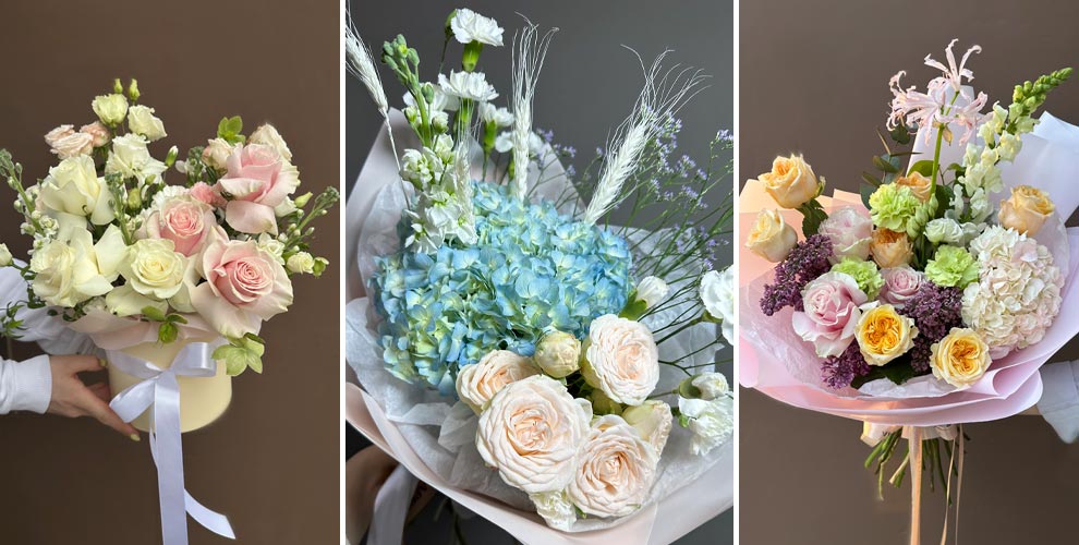 на атласную ленту + открытку