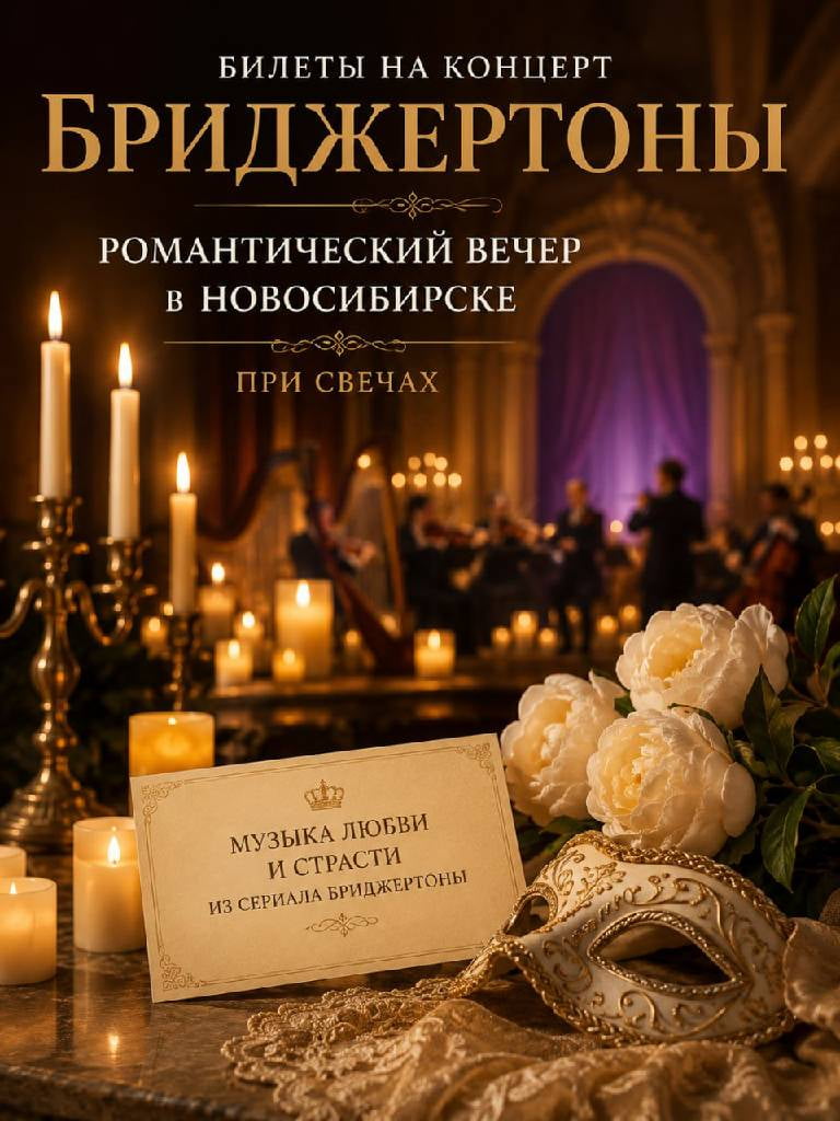 Билеты на концерт «Бриджертоны. Романтический вечер в Новосибирске»