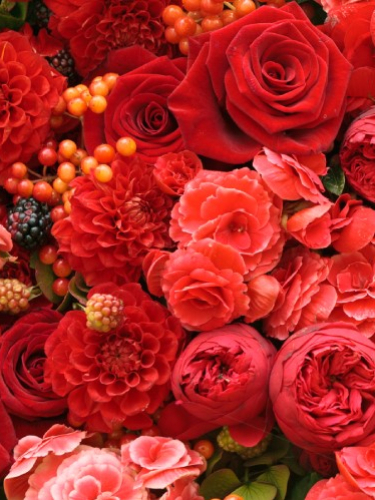 Готовые букеты и композиции с витрины