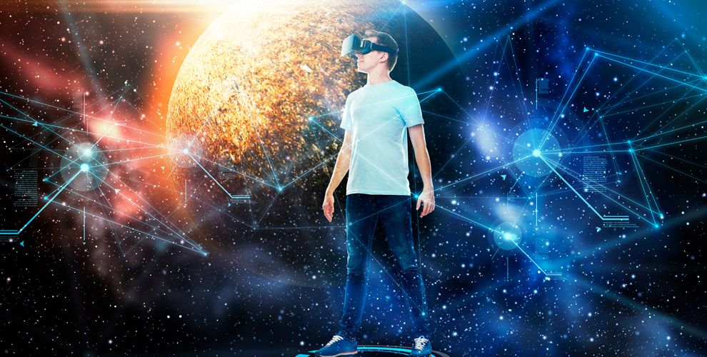 на игру в шлеме виртуальной реальности Oculus Rift S