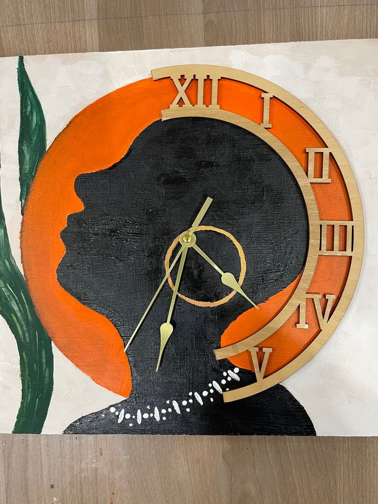 Мастер-класс «Картина-часы»