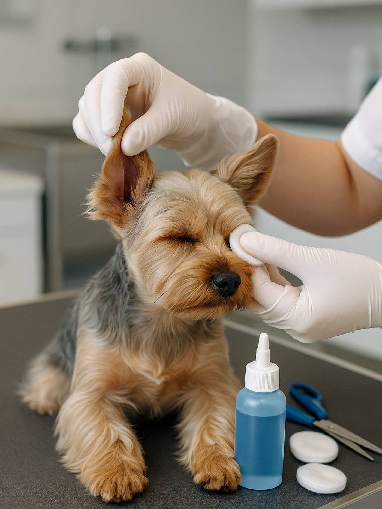 Чистка глаз и ушей (обработка) для кошек и собак
