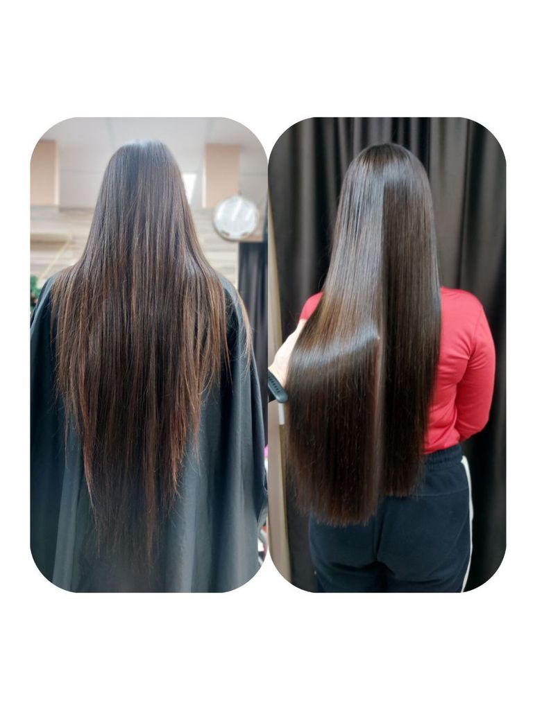 Кератиновое выпрямление волос IQ Hair, Ykas GOLD Reducer