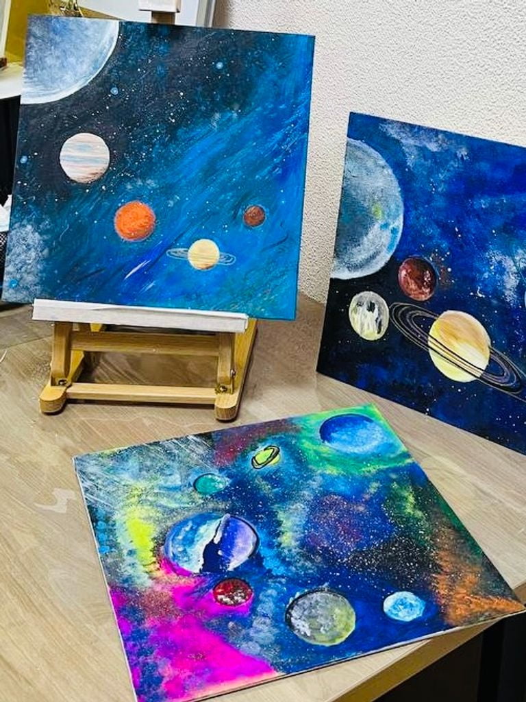 Мастер-класс по рисованию «Парад Планет»