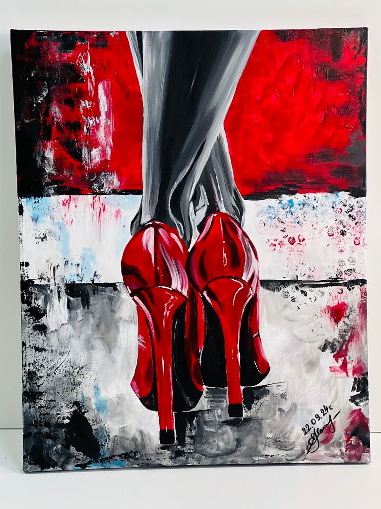 Мастер-класс «Свободная живопись акрилом»