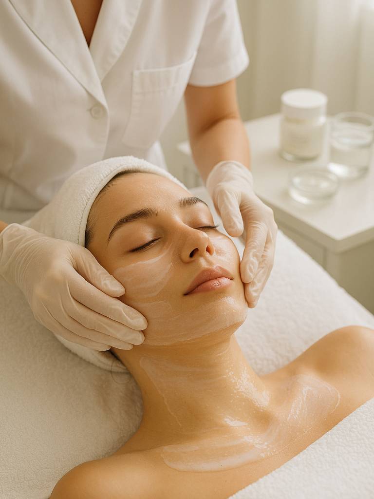 Поверхностный молочный пилинг