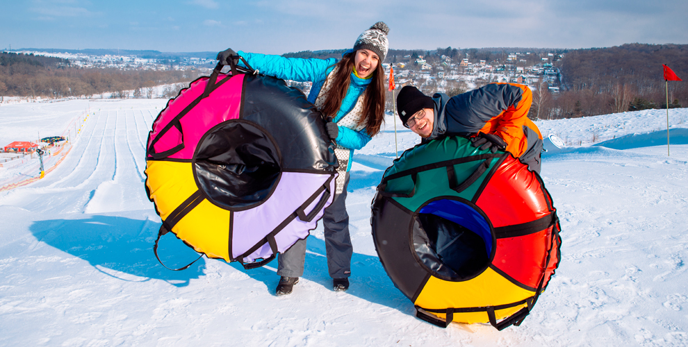 на 1 час катания на тюбинге для 1 человека