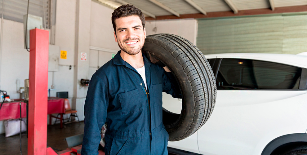 на шиномонтаж автомобилей (4 колеса)