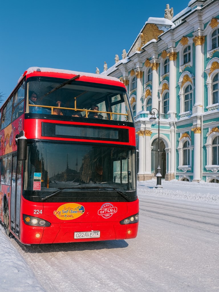 Автобусная экскурсия по Санкт-Петербургу по системе Hop-On Hop-Off