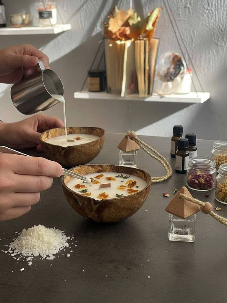 Мастер-класс «Массажная свеча + авто-парфюм» от 1 человека