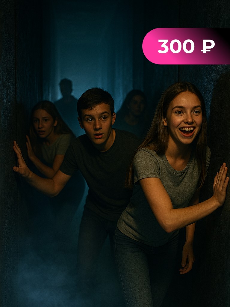 Один билет в лабиринт в темноте