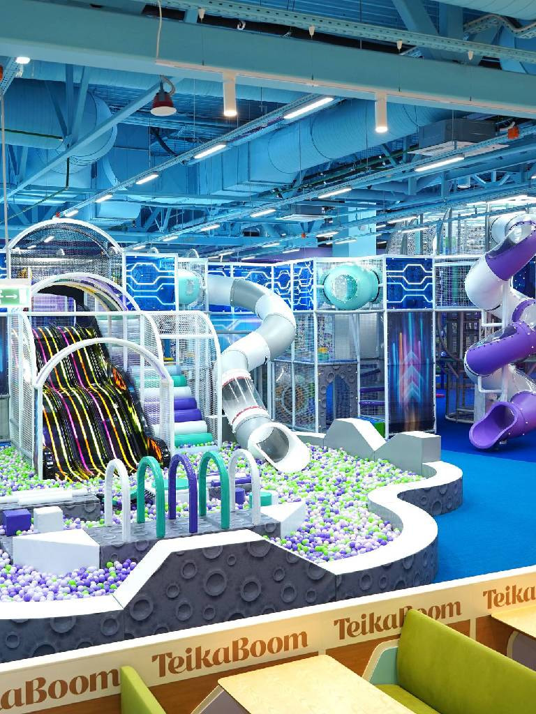 Посещение детского парка развлечений