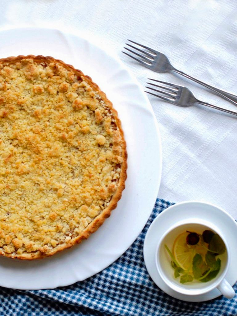 Пирог из песочного теста в подарок