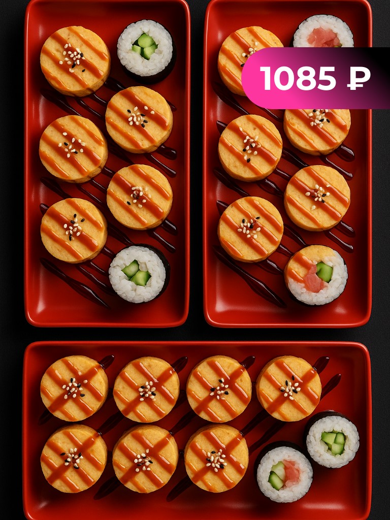 Сет №4 запеченный, 1100 гр.