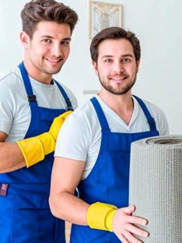 Профессиональная стирка ковра в оборудованном цехе