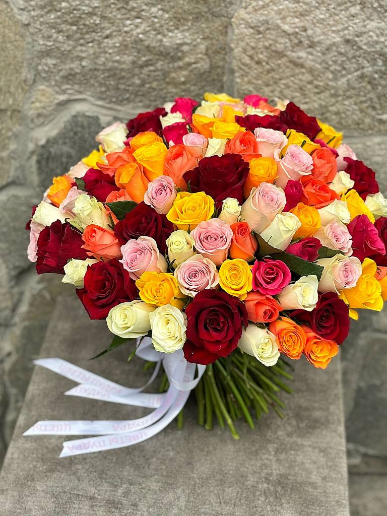 Букет из 101 Розы Кения