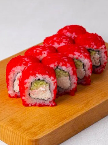 Меню роллов и WOK по акции