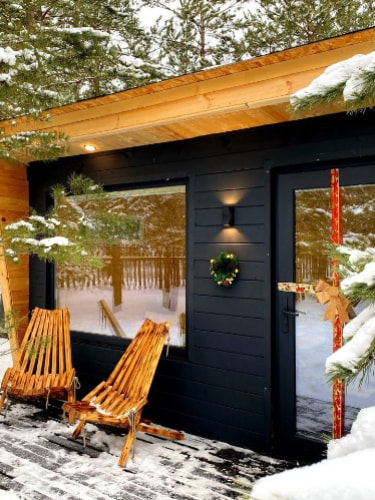 Аренда панорамного домика Hygge