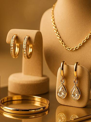 Ассортимент ювелирного магазина