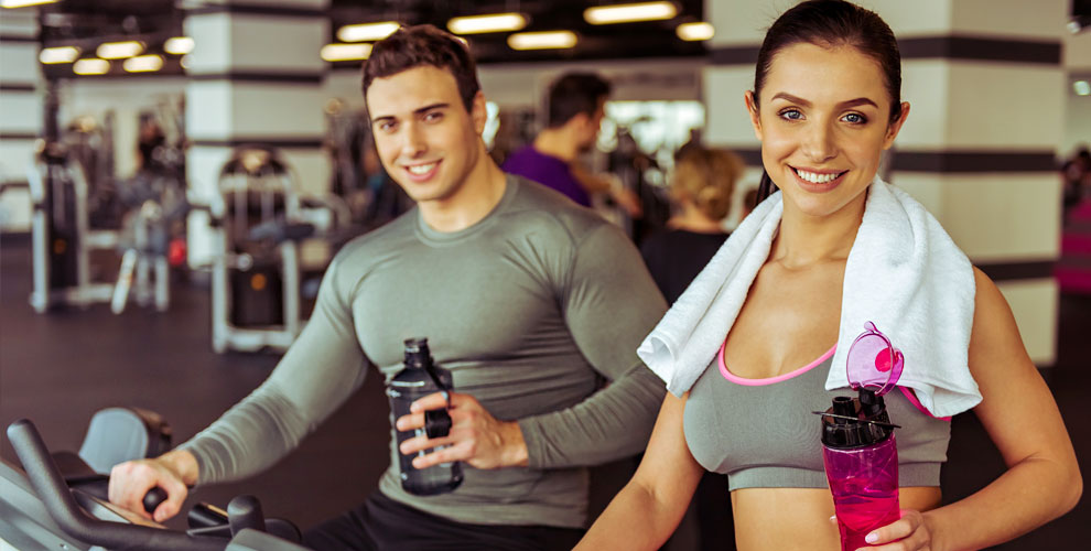 на 1 пробное посещения тренажёрного зала