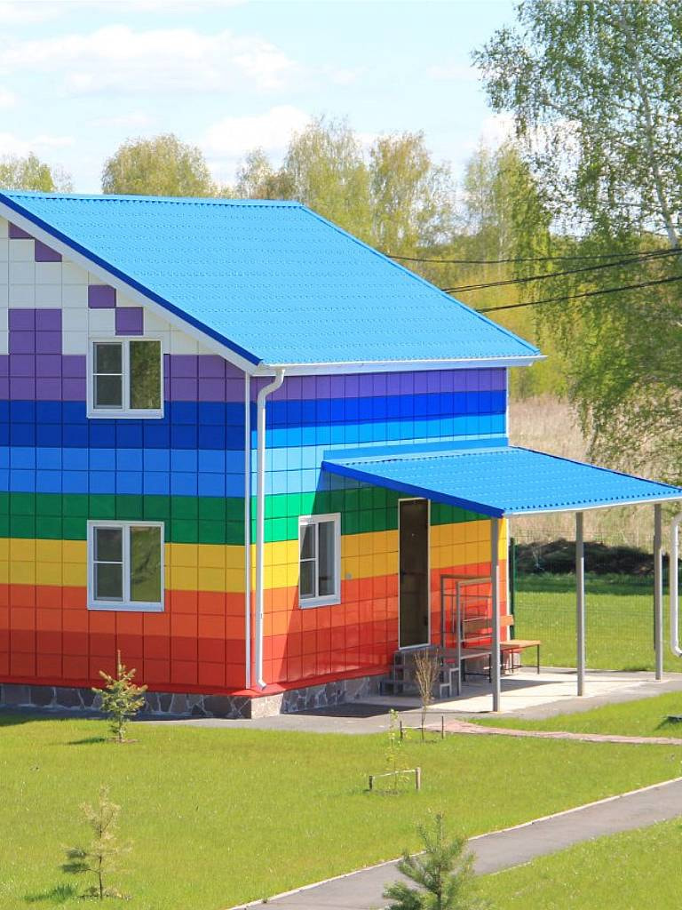 Проживание в пятиместном двухэтажном доме