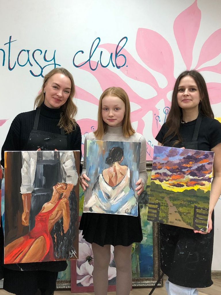 Проведение АРТ-вечеринки по живописи