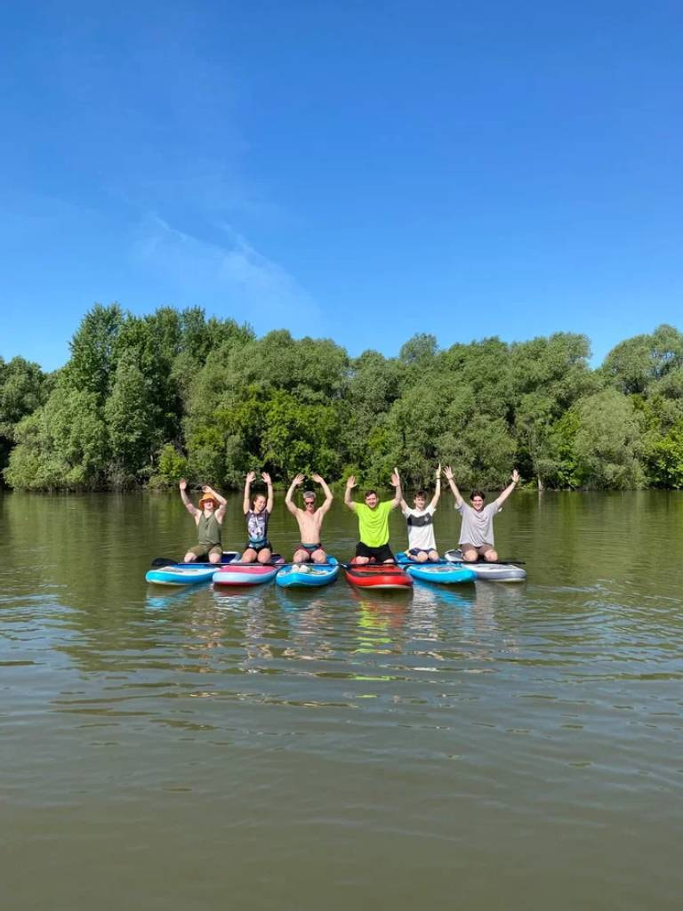 SUP-прогулка по маршруту Европейский берег - Бугринский мост