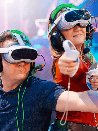 Пакет для корпоратива «Виртуальные приключения» в будни