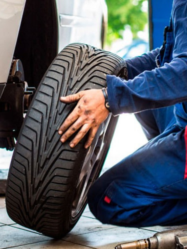 Шиномонтаж 4 колес автомобиля