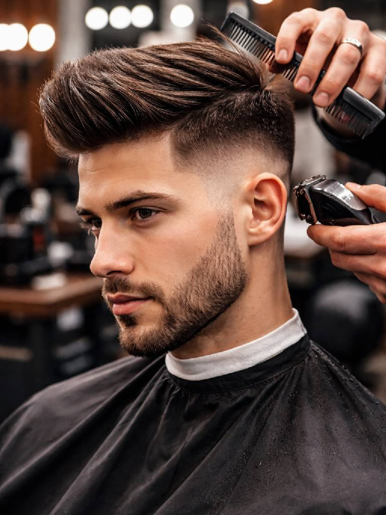 Мужская стрижка
