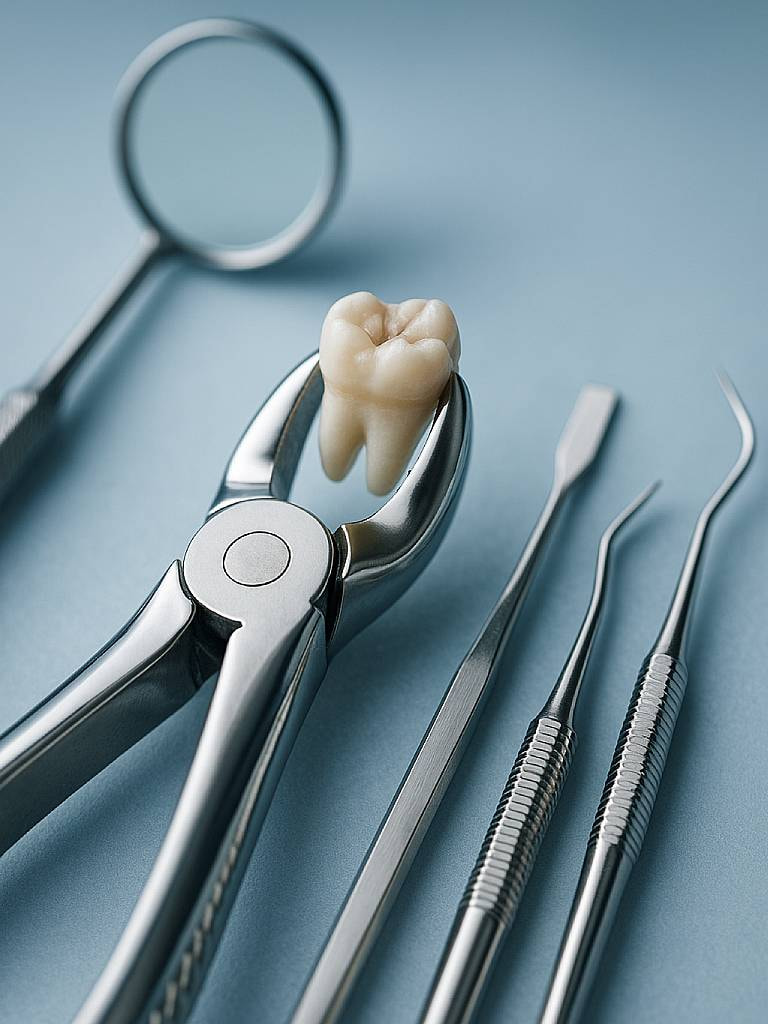 Удаление подвижного зуба