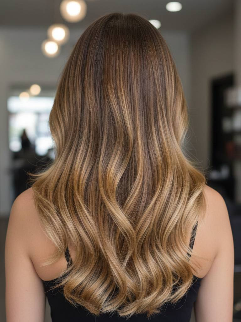 Сложное окрашивание волос AirTouch