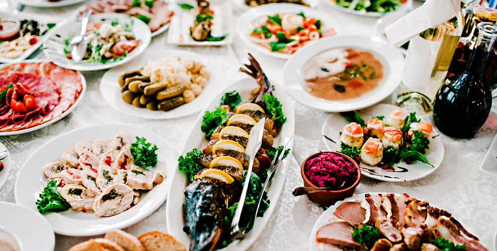 на проведение банкета на выбор