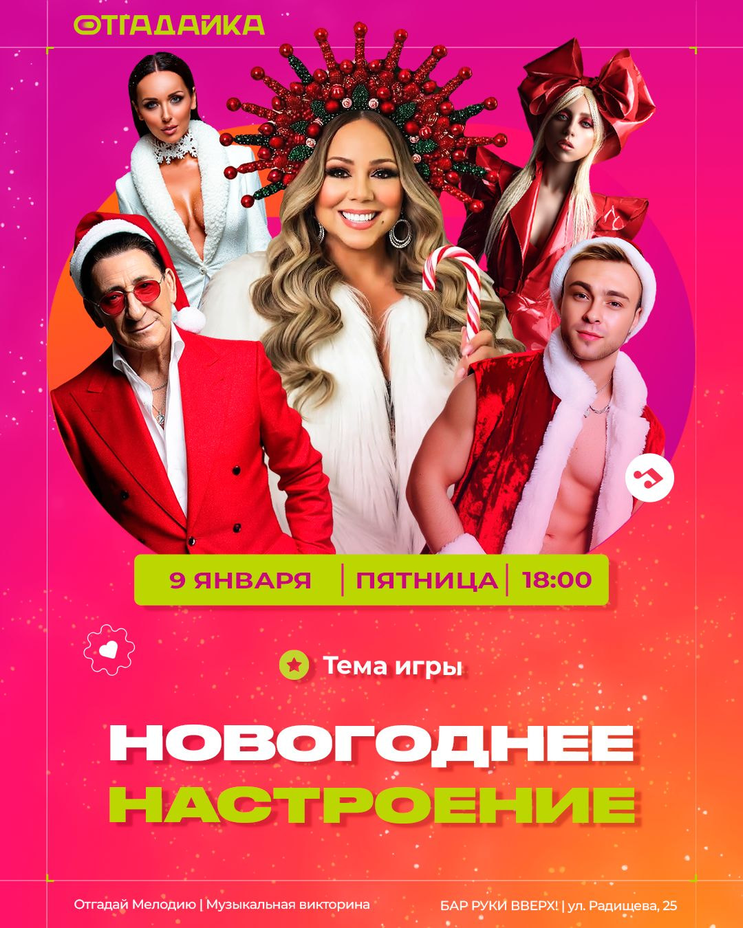 Участие в викторине «Новогоднее настроение»