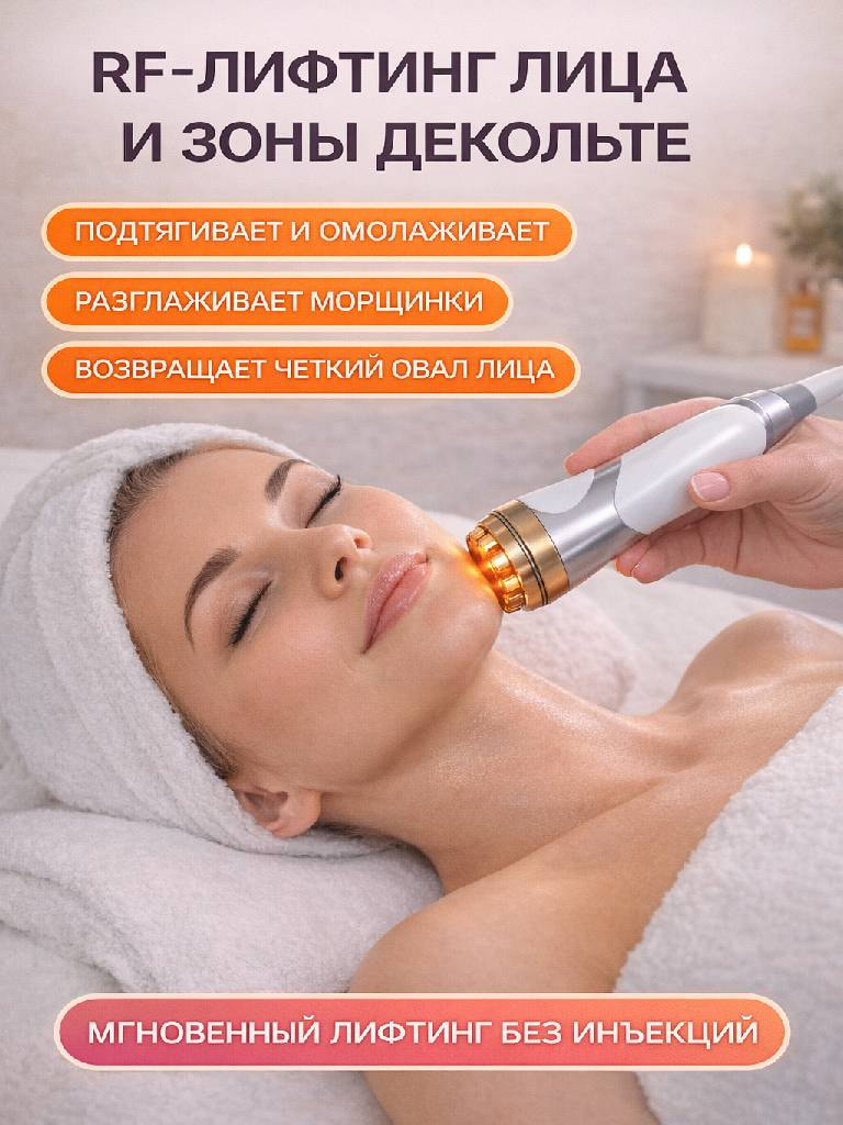 RF-лифтинг лица и зоны декольте