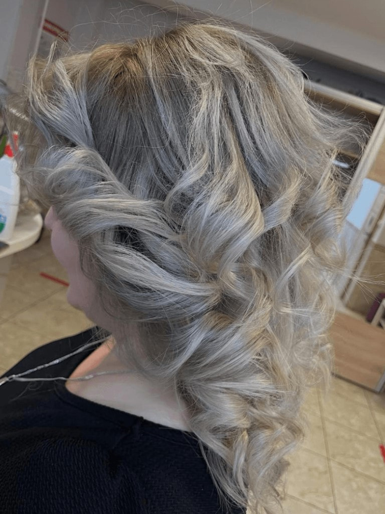 Прическа вечерняя