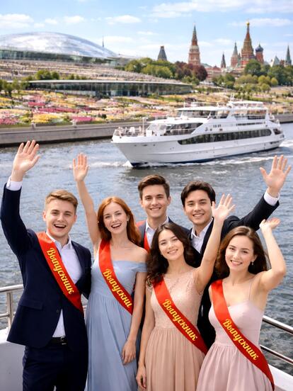 Премиум выпускной на теплоходе «Ривьера»