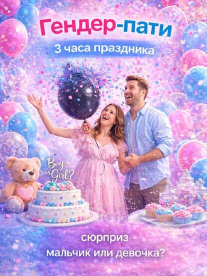 Гендер-пати «Мальчик или девочка?»