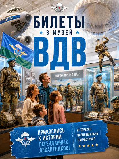 Билеты в музей ВДВ